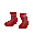 Red Class Sock - virtual item (Wanted)