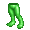 Green Spacey Body Suit Leggings - virtual item