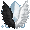 Astra: Black and White Ascending Wings - virtual item (Questing)