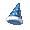 Blue Magic Hat - virtual item (donated)
