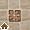 Ornate Brown Stone Wall Tile - virtual item (Questing)