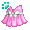 [Animal] Basic Pink Dress - virtual item