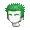 Girl's Spunky Green (Dark) - virtual item (questing)