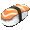 Aquarium Salmon Sushi - virtual item (donated)