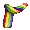 Rainbow Scarf - virtual item (Wanted)