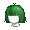 Girl's Okappa Green (Dark) - virtual item (questing)