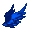 Cherubim's Dark Blue Wings - virtual item (Bought)