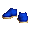 Blue Dragon Silk Shoes - virtual item (Wanted)