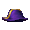 Vice Admiral's Royal Purple Bicorne Hat - virtual item