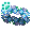 [Animal] Blue Flower Crown - virtual item (Questing)