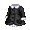 Black Warm Hearts Coat - virtual item