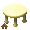 Yellow Snuggle Table - virtual item (Wanted)