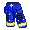 Blue Firefighter's Turnout Pants - virtual item (questing)