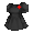 Sinister Black Nurse Uniform - virtual item (Wanted)