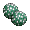 PomPoms (Green & Silver) - virtual item