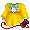Yellow Dragonfruit Peasant Dress - virtual item (Wanted)