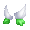 Green Space Girl Gloves - virtual item (Questing)