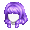 Girl's Bookish Purple (Dark) - virtual item (questing)