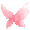 Pink Fairy Wings - virtual item (bought)