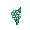 Green Carnation Boutonniere - virtual item