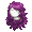 Girl's Curlz Purple - virtual item (questing)