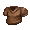 Brown V-Neck T-Shirt - virtual item