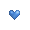 Blue Heart Face Tattoo - virtual item