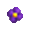 Purple Flower Hairpin - virtual item (Wanted)