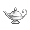 Lovely Genie Silver Lamp - virtual item (bought)