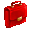 Red School Briefcase - virtual item (Questing)
