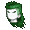Guy's Mullet Green (Dark) - virtual item (questing)