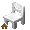 Basic White Chair - virtual item (Questing)