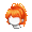 Girl's Loose-Tail Orange (Dark) - virtual item (questing)