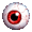 Giant Red Bloodshot Eyeball - virtual item (Bought)