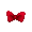 Classy Red Bow Tie - virtual item (Questing)