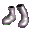 Silver Boots - virtual item (donated)