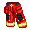 Red Firefighter's Turnout Pants - virtual item (Questing)