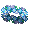 Blue Flower Crown - virtual item (questing)