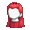 Girl's Sorority Red (Dark) - virtual item (questing)