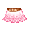 Pink Breezy Frill Skirt - virtual item