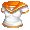 Orange Summer Serafuku Shirt - virtual item (Questing)