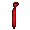 Cherry Red Polyester Necktie - virtual item (Questing)