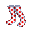 Red Dotted Stockings - virtual item (Questing)