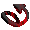 Bright Bloodied Black Devil Tail - virtual item