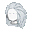 Girl's Braided White (Lite) - virtual item (questing)