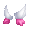 Pink Space Girl Gloves - virtual item (Questing)