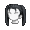 Girl's Two Ponytails Black (Dark) - virtual item (questing)