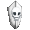 Metallic Skull Shield - virtual item (Wanted)
