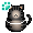 [Animal] Black Tabby Cat Fur - virtual item (Wanted)