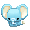 Smoothie the Baby Elephant - virtual item (Wanted)
